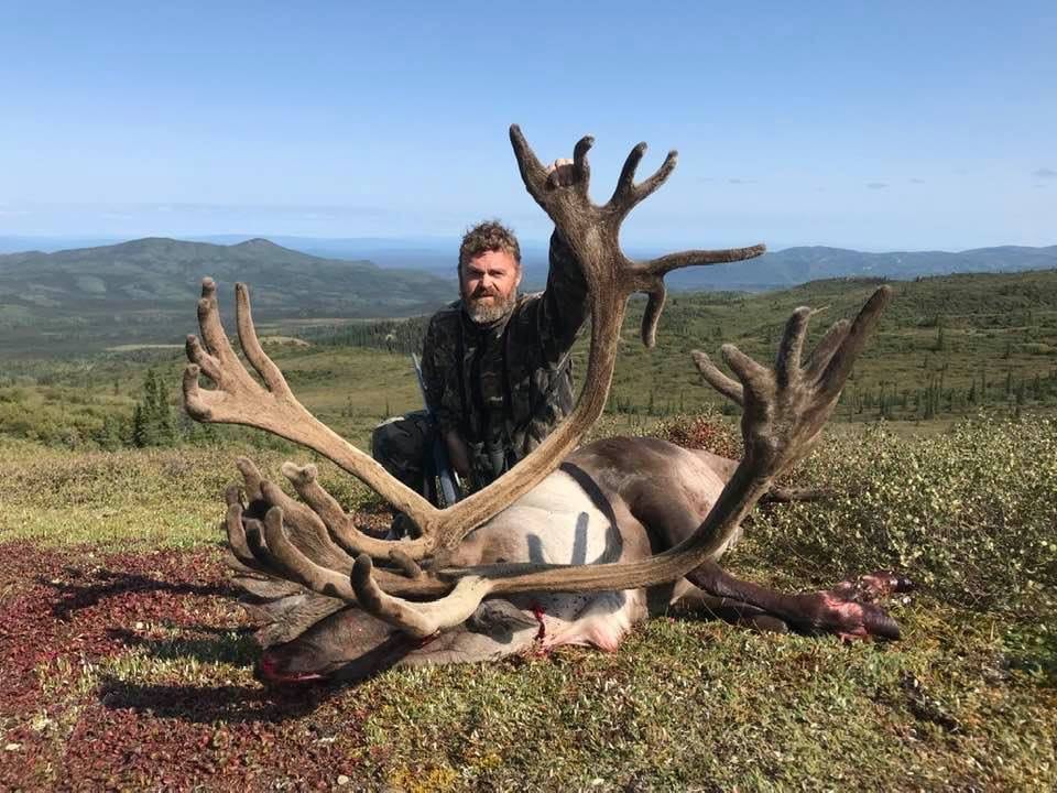 Caribou hunting in Alaska with Arctic North Guides.